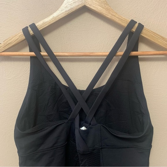 Lululemon Energy Tank in Midnight Iris Multi / Black Size 10 NWT New W1D56S - Picture 6 of 12